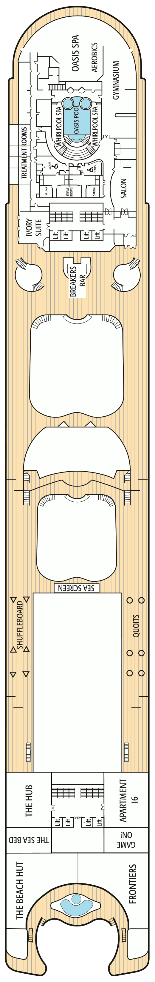 Azura Deck Plans Cruiseline