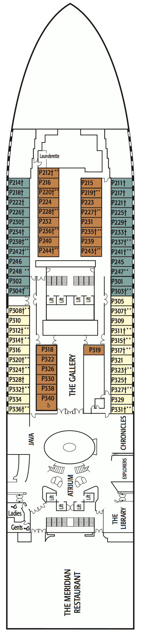 Azura Deck Plans - Cruiseline.com