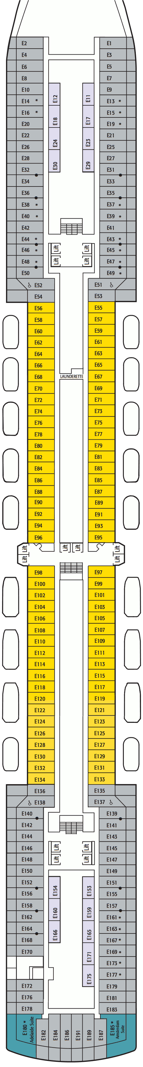 Arcadia Deck Plan 2024 India Verna Deedee