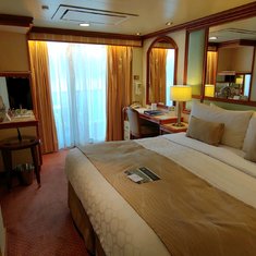 Balcony Cabin E736 on Coral Princess, Category T3