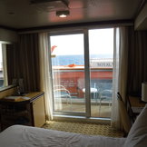 Balcony Stateroom (Obstructed View), Cabin Category WB, Royal Princess