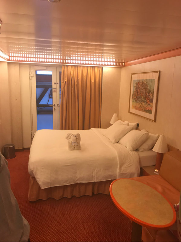 Interior W/ French Door Stateroom (Obstr View), Cabin Category 4K ...