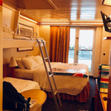 Extended Balcony Stateroom, Cabin Category 8J, Carnival Legend