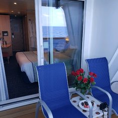 Balcony Cabin E257 On Carnival Paradise, Category 8M